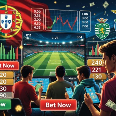 Apostas desportivas ao vivo dominam nas grandes competições