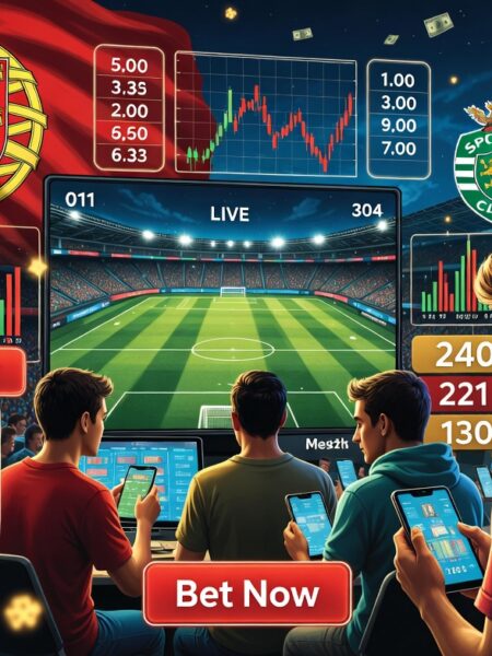 Apostas desportivas ao vivo dominam nas grandes competições